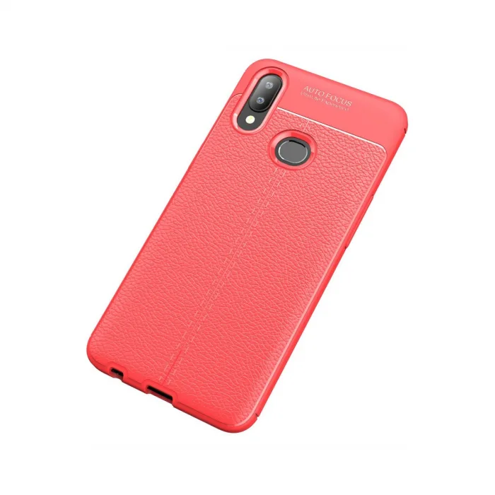Samsung Galaxy A10s Kılıf Auto Focus Kapak - Kırmızı