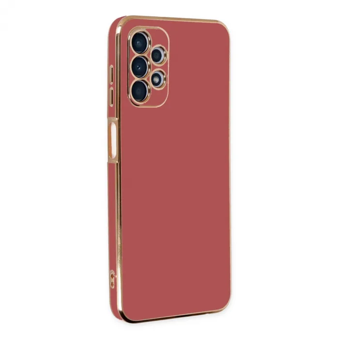 Samsung Galaxy A13 4g Kılıf Volet Silikon - Kırmızı