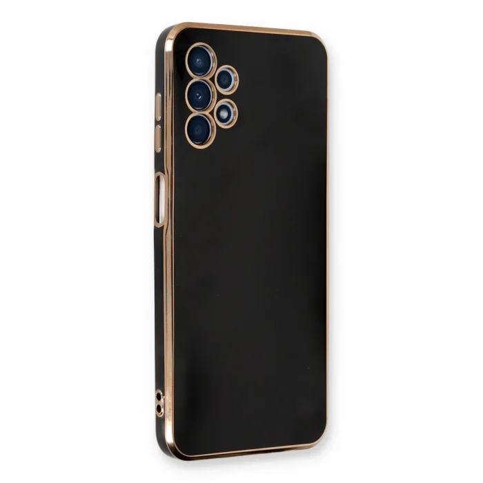 Samsung Galaxy A13 4g Kılıf Volet Silikon - Siyah