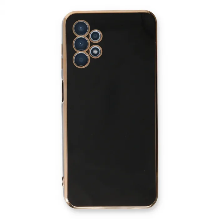 Samsung Galaxy A13 4g Kılıf Volet Silikon - Siyah