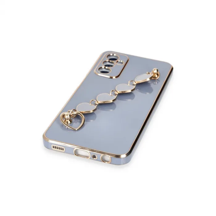 Samsung Galaxy A14 4g Kılıf Esila Silikon - Gri