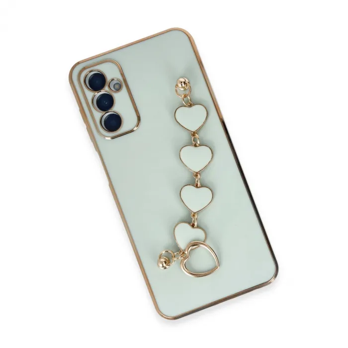 Samsung Galaxy A14 4g Kılıf Esila Silikon - Su Yeşili