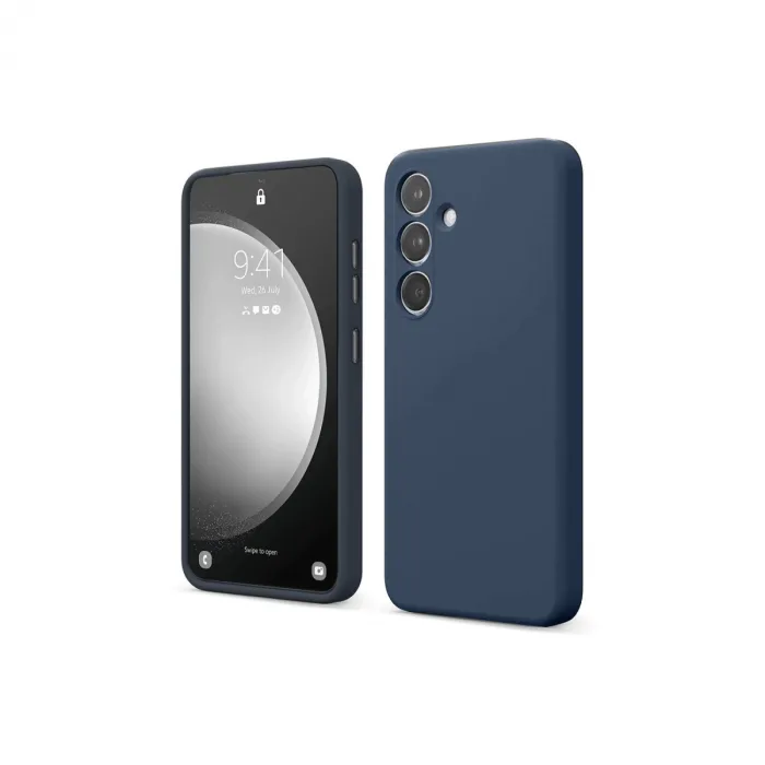 Samsung Galaxy A14 4g Kılıf First Silikon - Lacivert