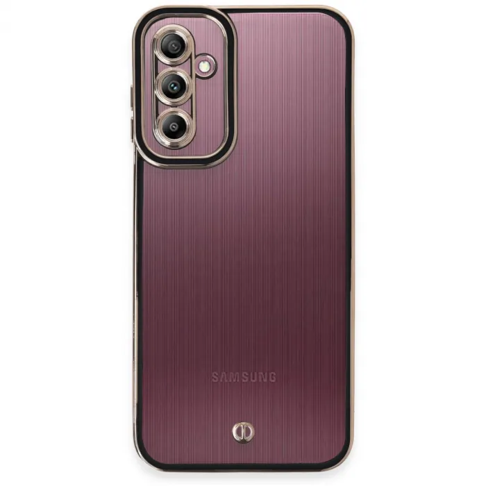 Samsung Galaxy A14 4g Kılıf Liva Lens Silikon - Siyah