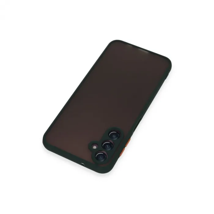 Samsung Galaxy A14 4g Kılıf Montreal Silikon Kapak - Yeşil