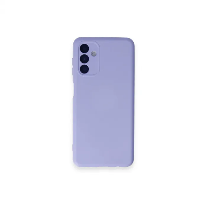 Samsung Galaxy A14 4g Kılıf Nano İçi Kadife Silikon - Lila
