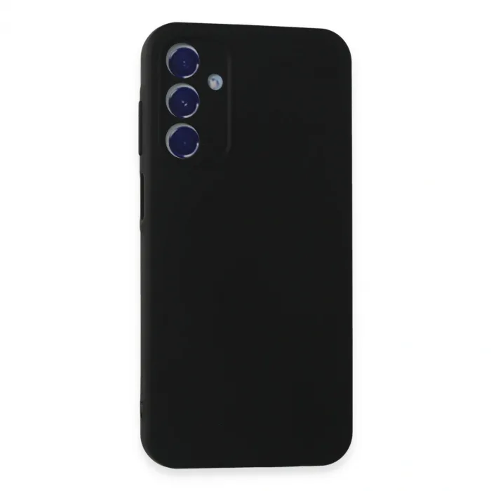 Samsung Galaxy A15 4g Kılıf First Silikon - Siyah