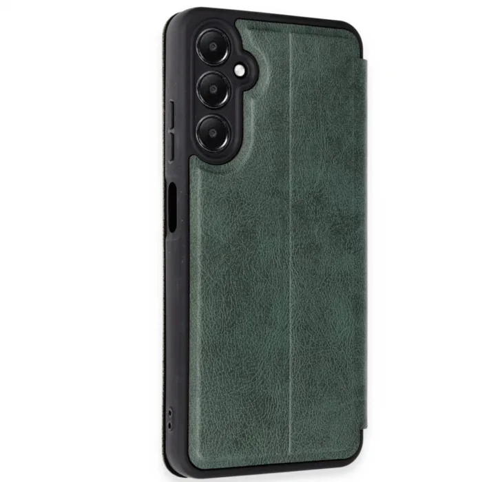 Samsung Galaxy A16 5g Kılıf Flip Cover - Koyu Yeşil