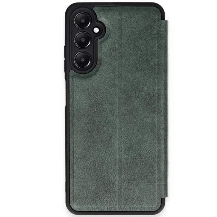 Samsung Galaxy A16 5g Kılıf Flip Cover - Koyu Yeşil