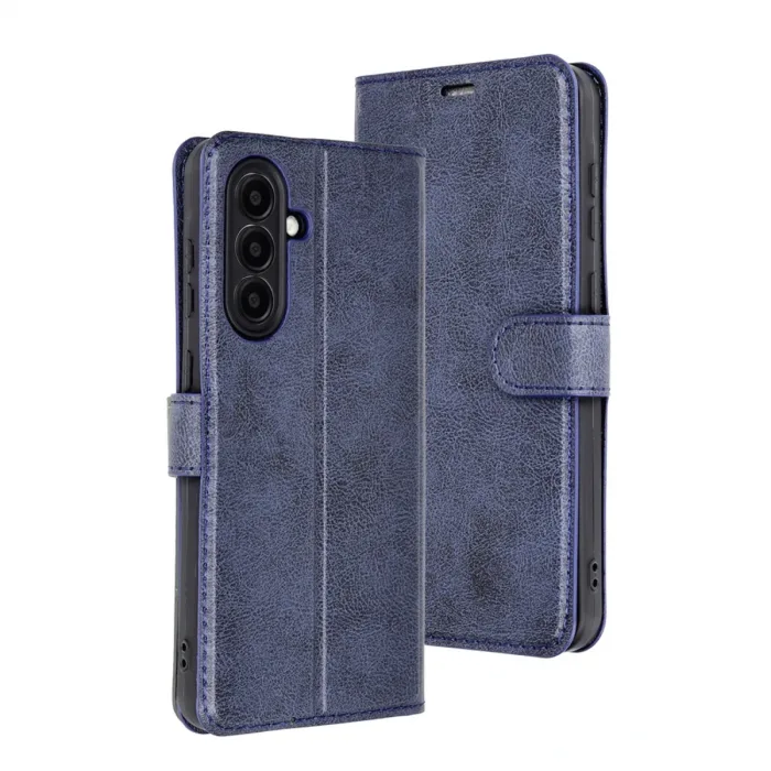 Samsung Galaxy A16 5g Kılıf Trend S Plus Kapaklı Kılıf - Lacivert