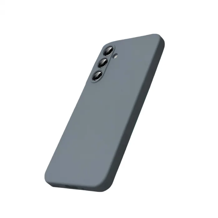 Samsung Galaxy A17 5g Nano İçi Kadife Silikon - Gri