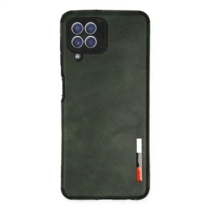 Samsung Galaxy A22 Kılıf Loop Deri Silikon - Yeşil