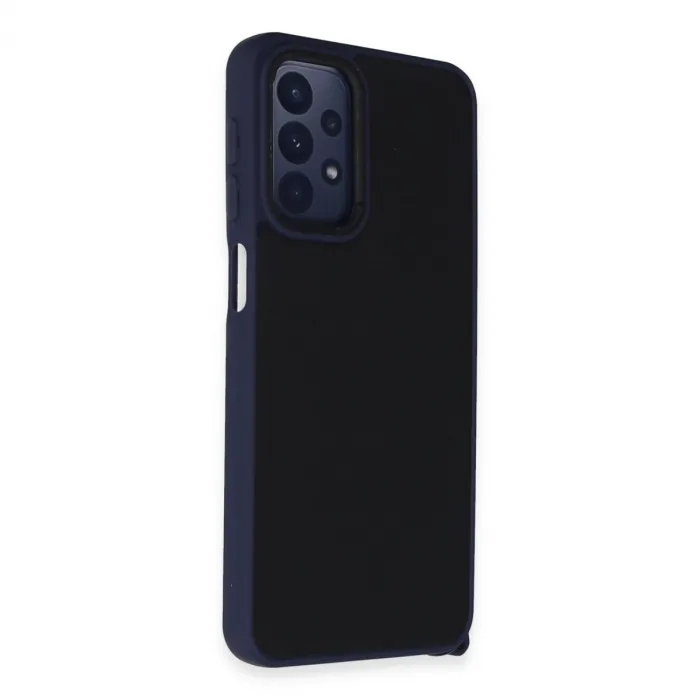 Samsung Galaxy A23 4g Kılıf Elegant Kapak - Lacivert