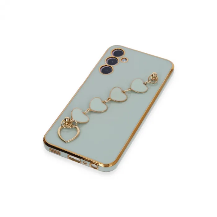 Samsung Galaxy A24 4g Kılıf Esila Silikon - Su Yeşili