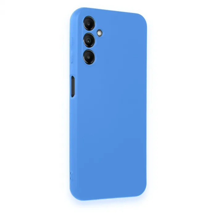 Samsung Galaxy A24 4g Kılıf First Silikon - Mavi