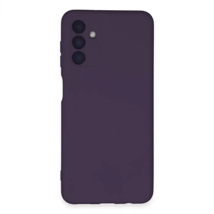 Samsung Galaxy A24 4g Kılıf Nano İçi Kadife Silikon - Mor