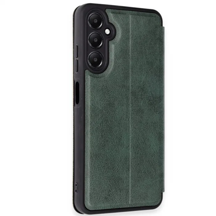 Samsung Galaxy A26 Kılıf Flip Cover - Koyu Yeşil