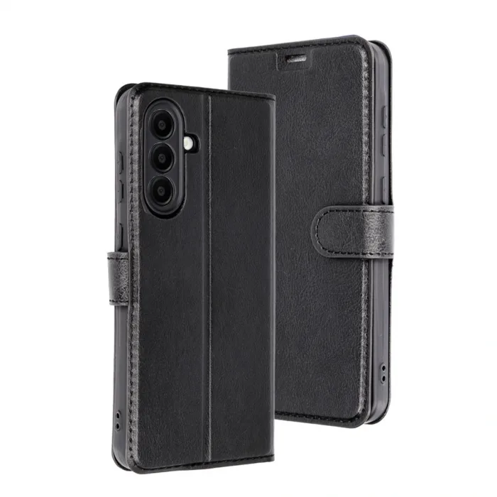 Samsung Galaxy A26 Kılıf Trend S Plus Kapaklı Kılıf - Siyah