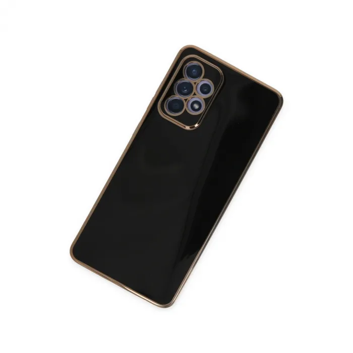 Samsung Galaxy A32 Kılıf Volet Silikon - Siyah