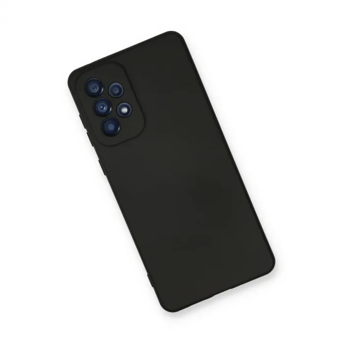 Samsung Galaxy A33 5g Kılıf Nano İçi Kadife Silikon - Siyah