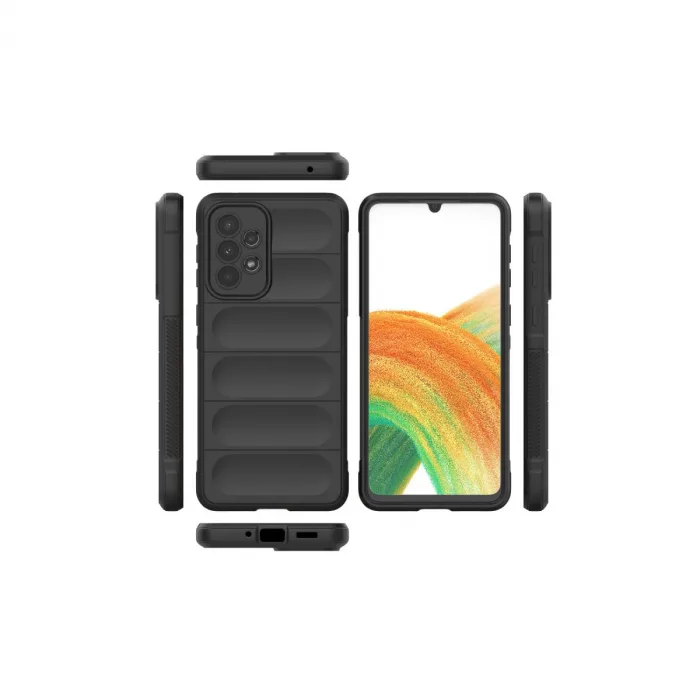Samsung Galaxy A33 5g Kılıf Optimum Silikon - Siyah