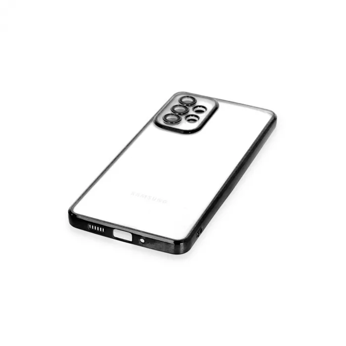 Samsung Galaxy A33 5g Kılıf Razer Lensli Silikon - Siyah