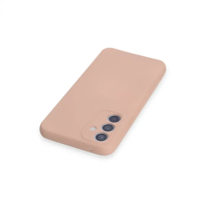 Samsung Galaxy A34 5g Kılıf Nano İçi Kadife Silikon - Pudra