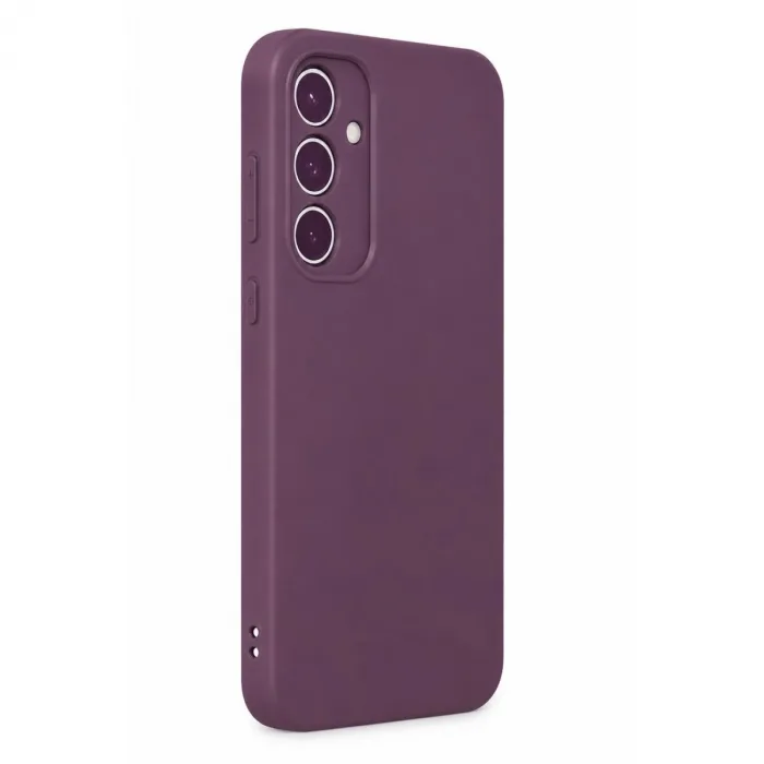 Samsung Galaxy A35 5g Kılıf First Silikon - Mürdüm