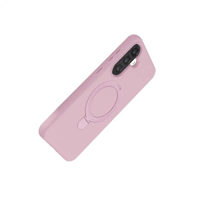 Samsung Galaxy A36 Regal Magsafe Standlı Kapak - Açık Pembe