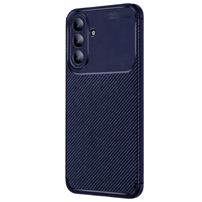 Samsung Galaxy A37 5g Auto Focus Karbon Kapak - Lacivert