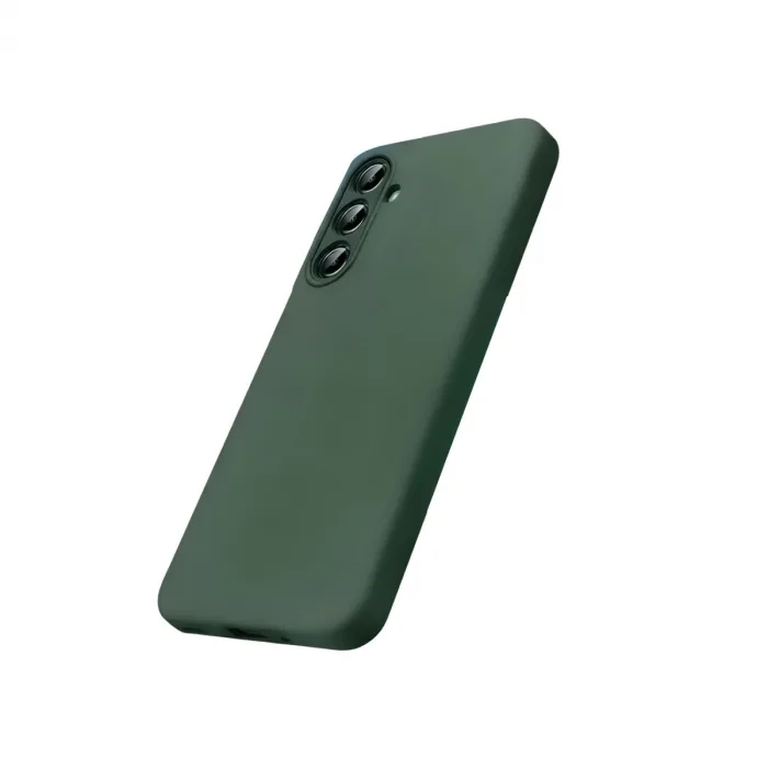 Samsung Galaxy A37 5g First Silikon - Koyu Yeşil