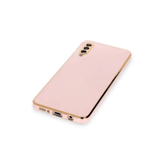 Samsung Galaxy A50 Kılıf Volet Silikon - Pembe