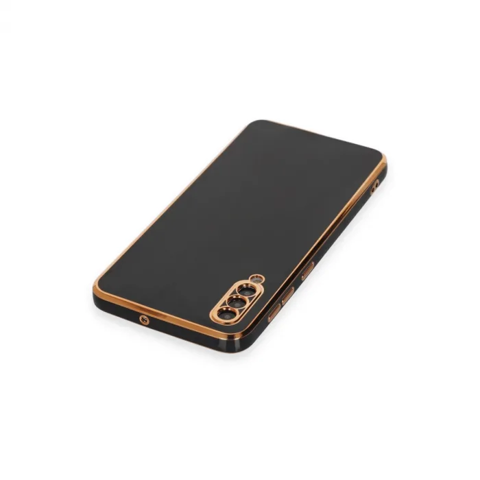 Samsung Galaxy A50 Kılıf Volet Silikon - Siyah