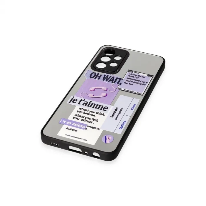 Samsung Galaxy A52 Kılıf Mirror Desenli Kapak - Mirror - 4