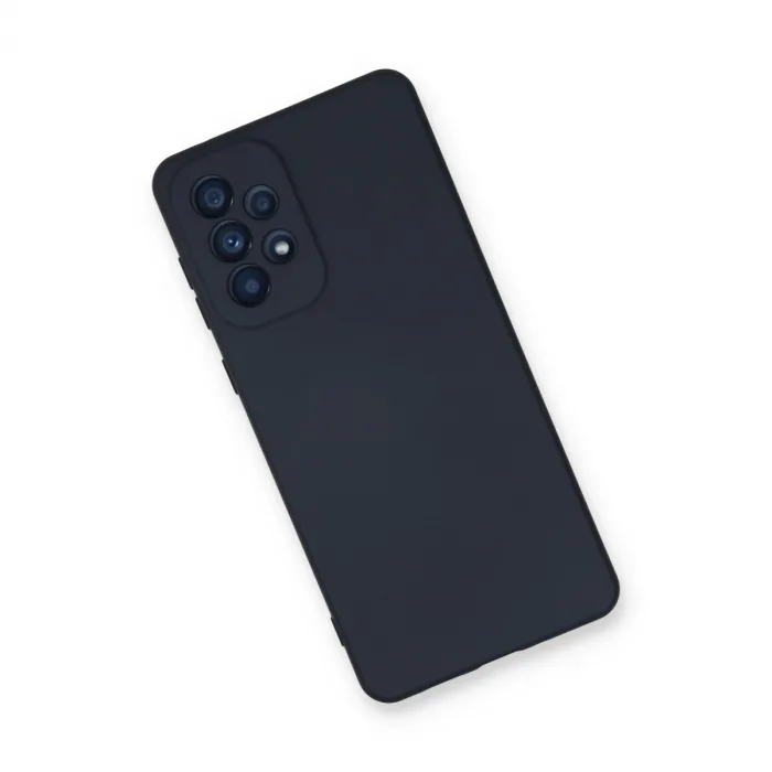 Samsung Galaxy A53 5g Kılıf Nano İçi Kadife Silikon - Lacivert