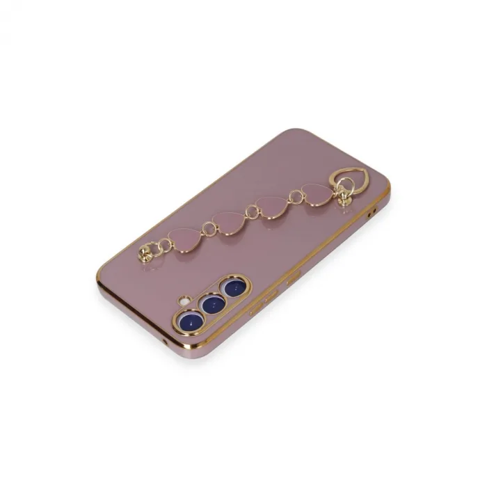 Samsung Galaxy A54 5g Kılıf Esila Silikon - Mor