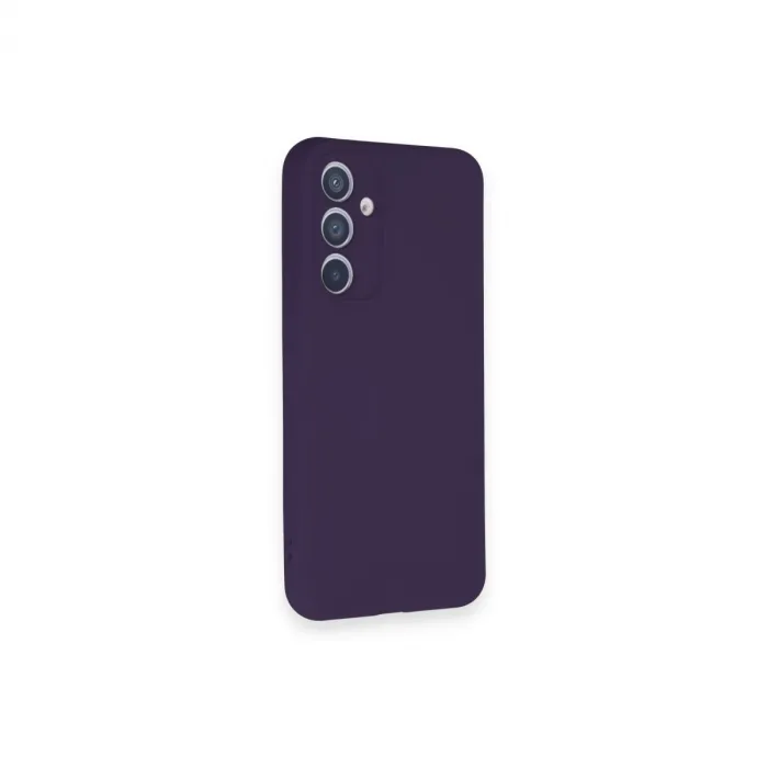 Samsung Galaxy A54 5g Kılıf Nano İçi Kadife Silikon - Mor