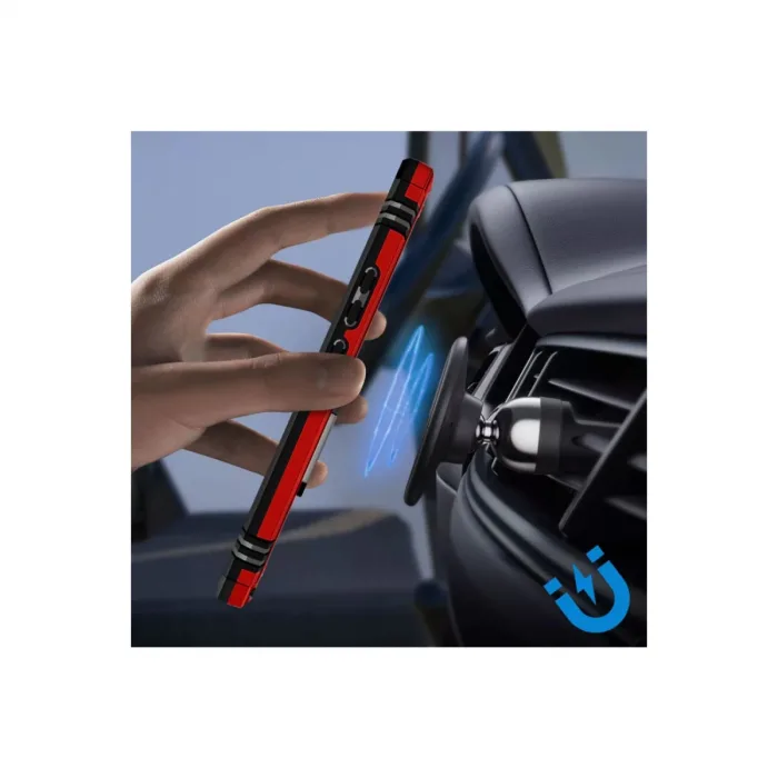 Samsung Galaxy A54 5g Kılıf Sofya Yüzüklü Silikon Kapak - Rose