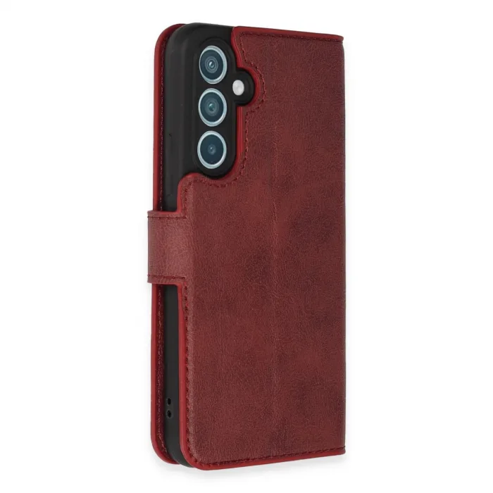 Samsung Galaxy A54 5g Kılıf Trend S Plus Kapaklı Kılıf - Kırmızı