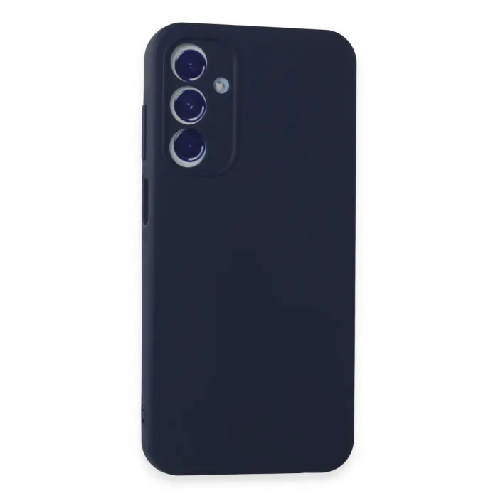 Samsung Galaxy A55 5g Kılıf First Silikon - Lacivert