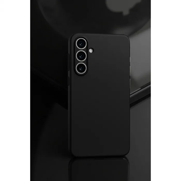 Samsung Galaxy A55 5g Kılıf First Silikon - Siyah