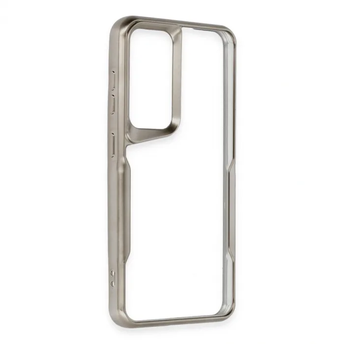 Samsung Galaxy A56 Kılıf Boyi Silikon Kapak - Titan Gri