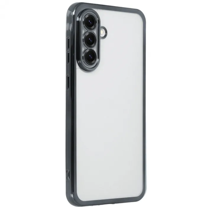 Samsung Galaxy A56 Kılıf Razer Lensli Silikon - Siyah