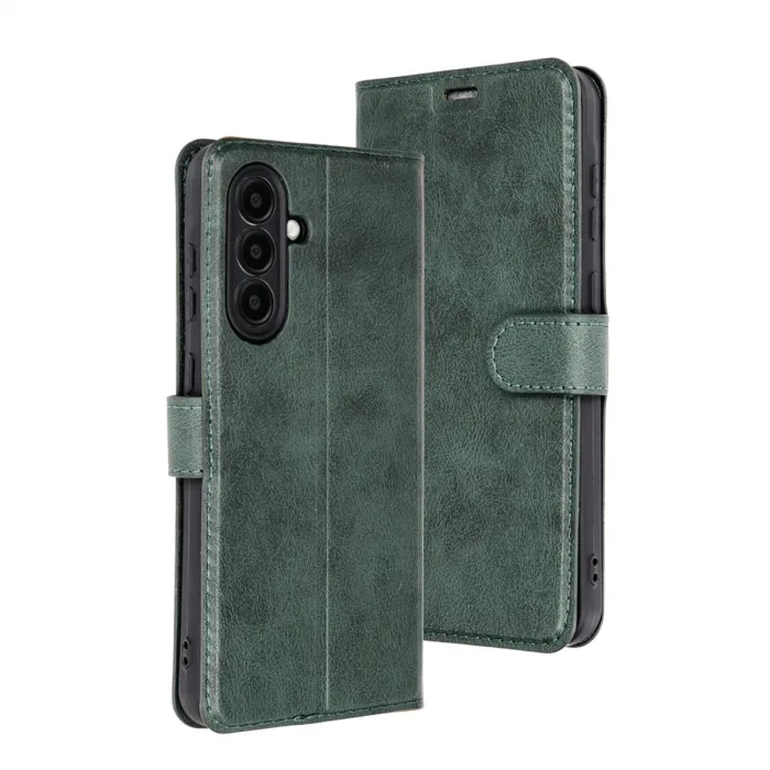 Samsung Galaxy A56 Kılıf Trend S Plus Kapaklı Kılıf - Yeşil