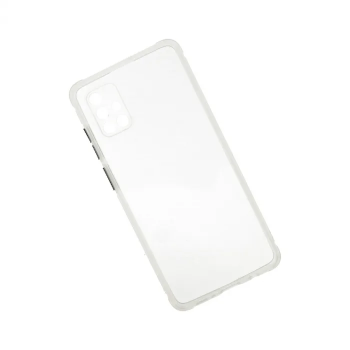 Samsung Galaxy A71 Kılıf Miami Şeffaf Silikon - Şeffaf