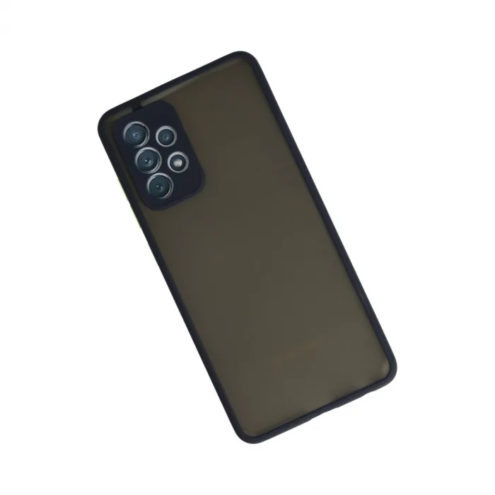 Samsung Galaxy A72 Kılıf Montreal Silikon Kapak - Lacivert