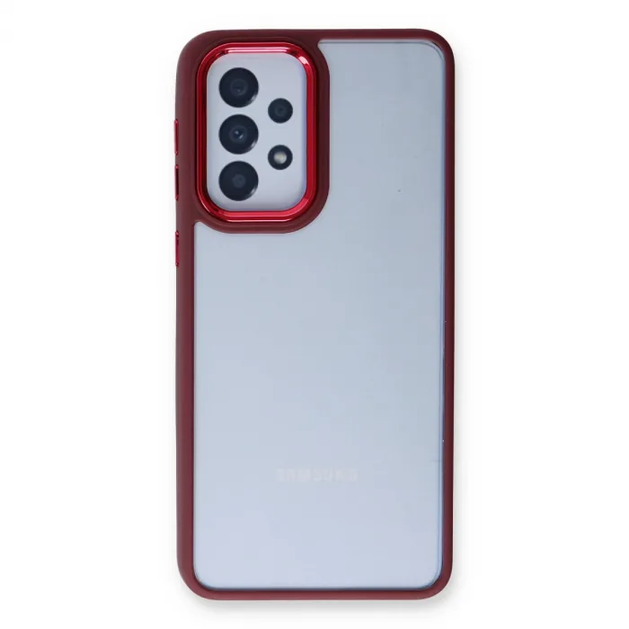 Samsung Galaxy A73 5g Kılıf Dora Kapak - Kırmızı