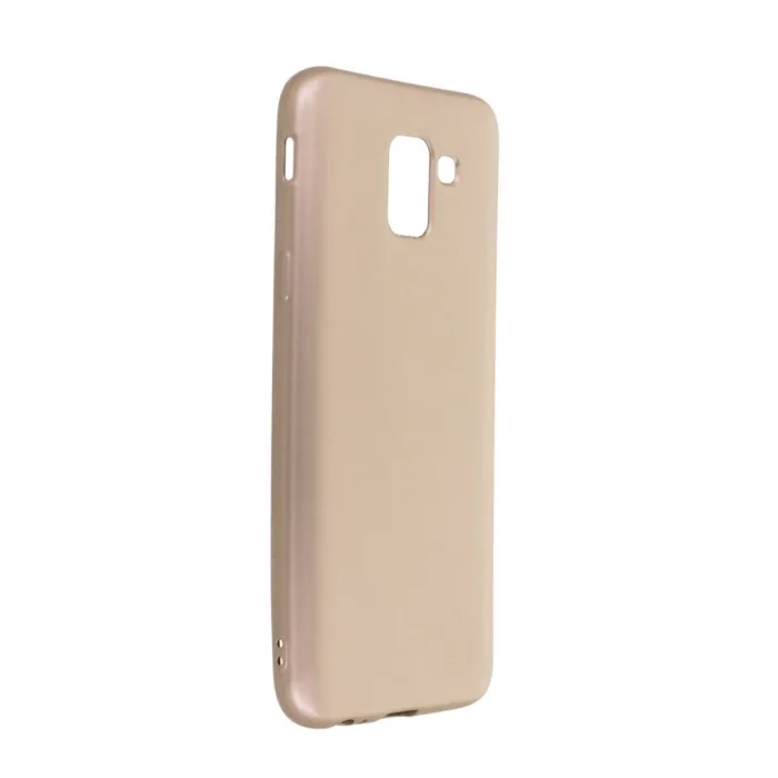 Samsung Galaxy J6 Kılıf First Silikon - Gold