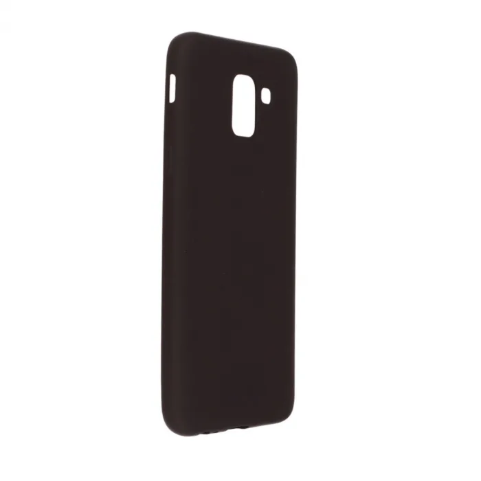 Samsung Galaxy J6 Kılıf First Silikon - Siyah