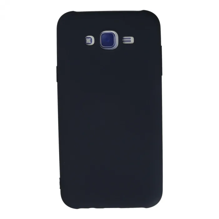 Samsung Galaxy J7 Kılıf Nano İçi Kadife Silikon - Lacivert